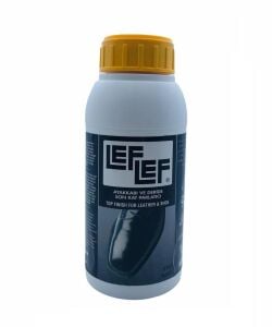 Leflef Son Kat Parlatıcı (Deri Sütü) 500 ml 1 Adet (Leathercraft, Deri Hobi) Siyah