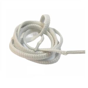 Elastik Yassı Ayakkabı Bağı K200 100cm 1 Çift Beyaz