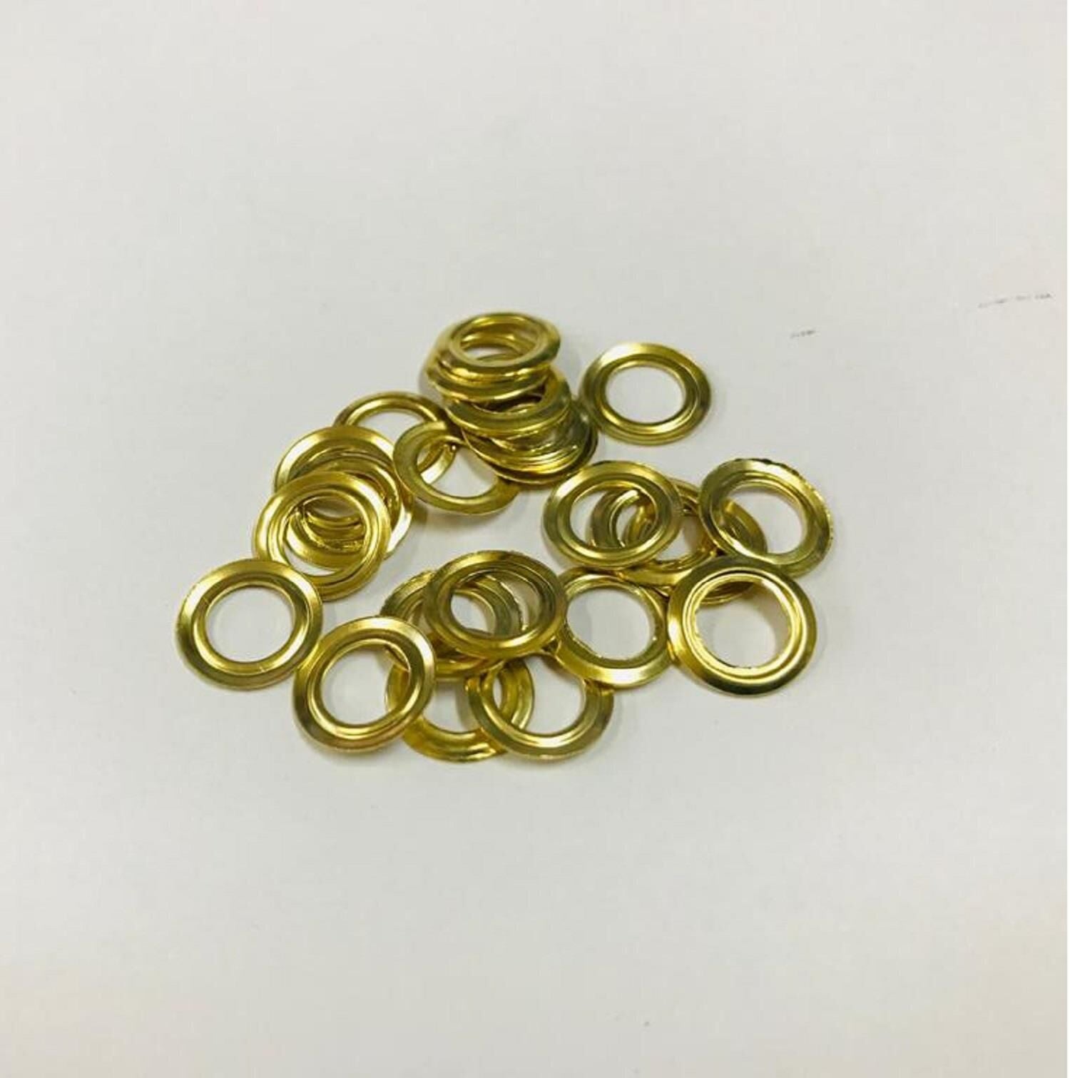 Kuşgözü İçin Metal Pul 2 no 150 Adet (Kuşgözü Dahil Değildir) Altın