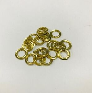 Kuşgözü İçin Metal Pul 2 no 150 Adet (Kuşgözü Dahil Değildir) Altın