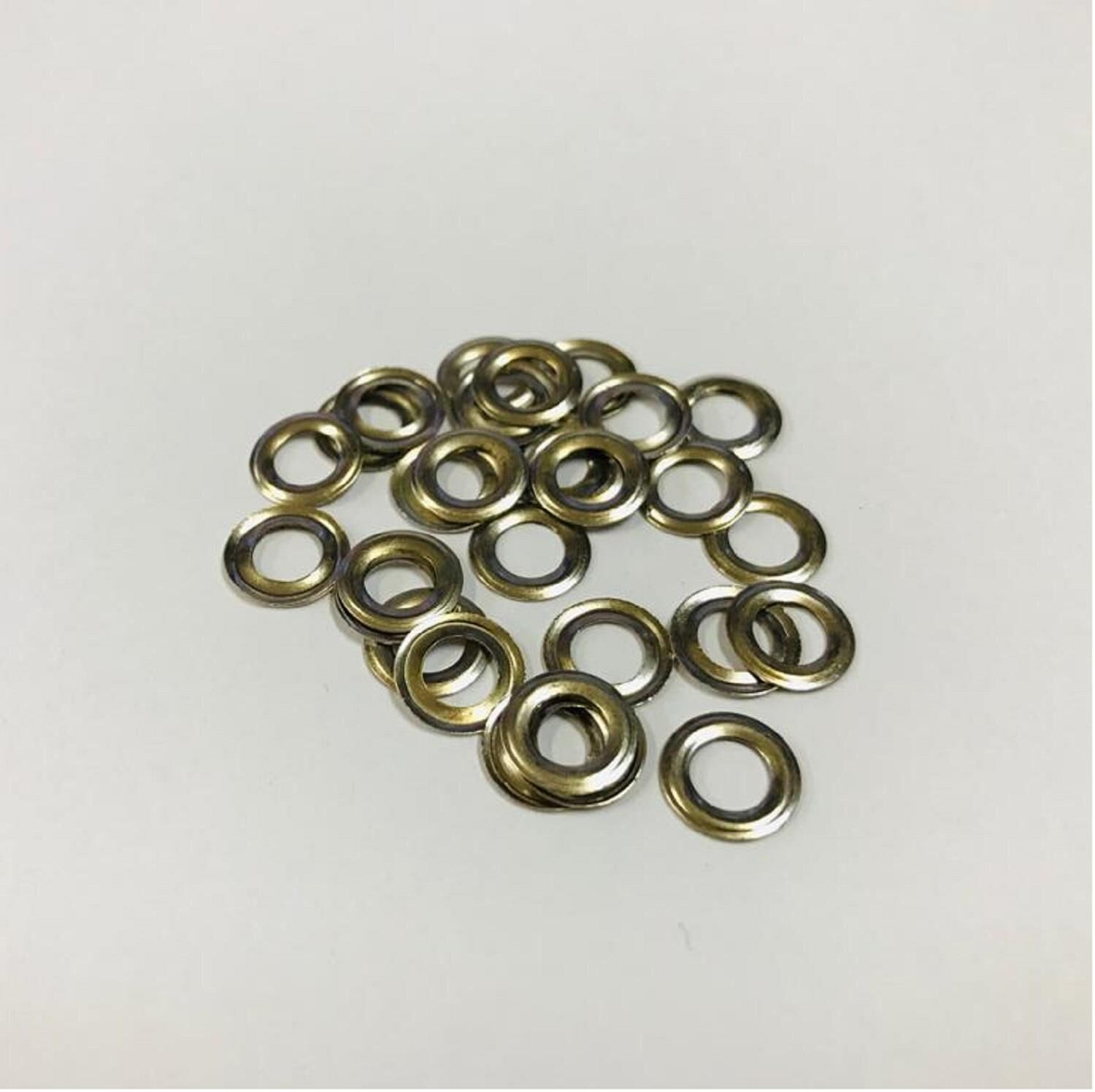 Kuşgözü İçin Metal Pul 2 no 150 Adet (Kuşgözü Dahil Değildir) Nikel