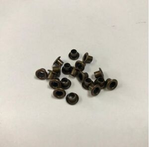 Kuşgözü 1,6 no 6mm 250 Adet  (Alt Pul Dahil Değildir) Antik Kahve