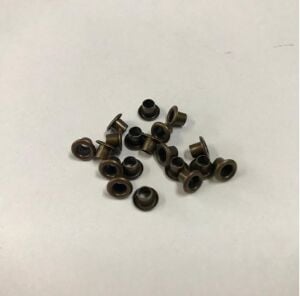 Kuşgözü 1,6 no 6mm 250 Adet  (Alt Pul Dahil Değildir) Antik Kahve