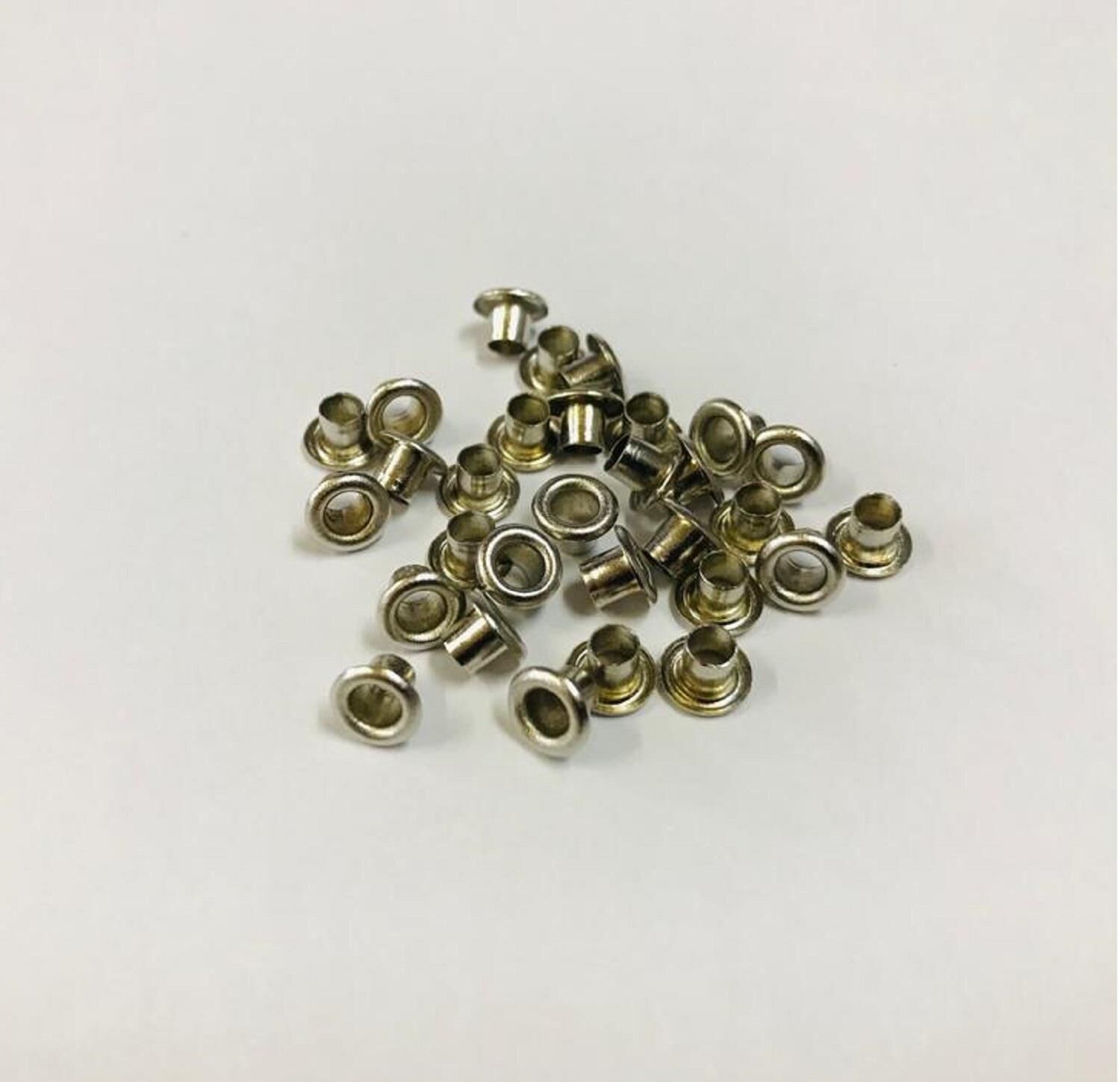 Kuşgözü 1,6 no 6mm 250 Adet  (Alt Pul Dahil Değildir) Nikel
