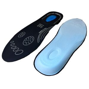 TOPTAN 25 Çift SRTfootcare Air Confort Topuk Dikeni Jel Takviyeli Fusped Ortopedik Deri Taban 42-43