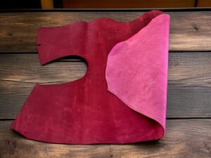 Vişne Çürüğü Efekt Parça Crazy Deri 08-1 mm Arası