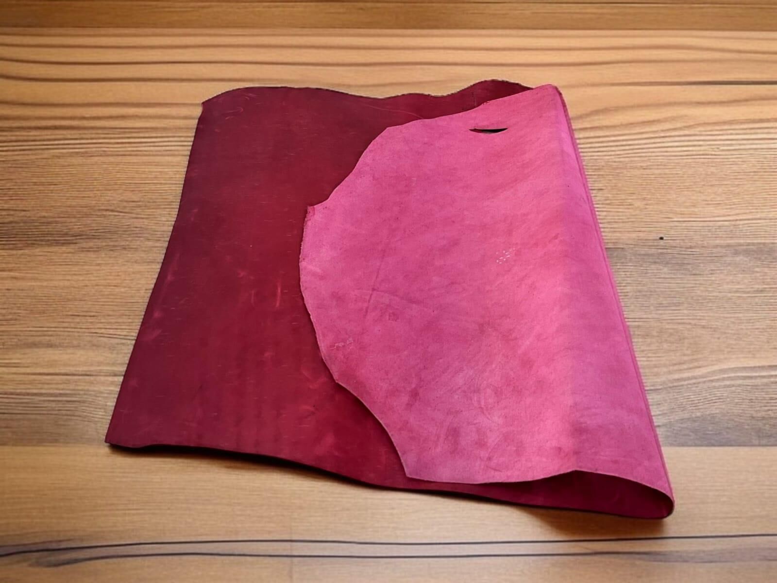 Vişne Çürüğü Efekt Parça Crazy Deri 08-1 mm Arası