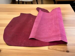 Vişne Çürüğü Efekt Parça Crazy Deri 08-1 mm Arası