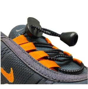 SRTfootcare Lcy Kırçırlı Yuvarlak Kilitli Elastik Bağcık 100 Cm Lacivert