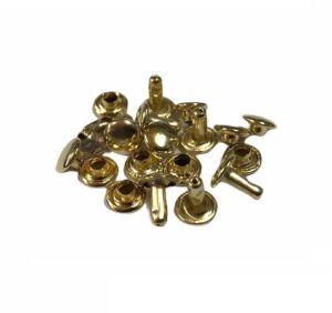 TOPTAN Perçin 33 no İki Taraf Kafa 2000 Adet Deri El Aletleri Antik Kahve