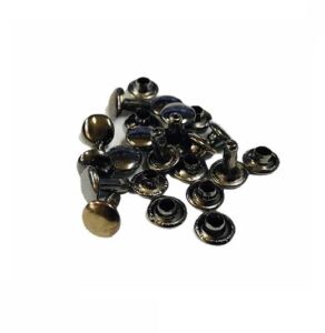 TOPTAN Perçin 33 no İki Taraf Kafa 2000 Adet Deri El Aletleri Siyah Nikel