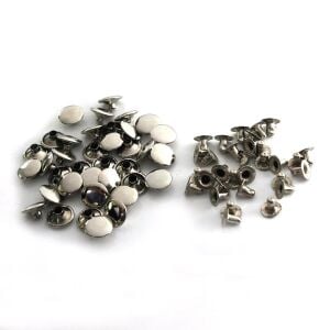 TOPTAN Perçin Rivet 00 no 1000 Adet Leathercraft Deri Hobi Ürünleri Okside