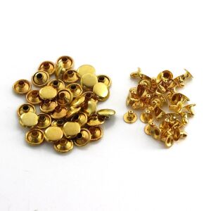 TOPTAN Perçin Rivet 00 no 1000 Adet Leathercraft Deri Hobi Ürünleri Altın