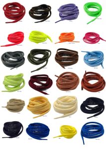 Yassı Spor Ayakkabı Bağı K103 120cm 1 Çift Açık Kahve