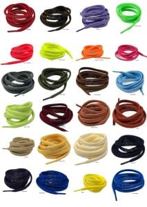 Yassı Spor Ayakkabı Bağı K103 120cm 1 Çift Kemik