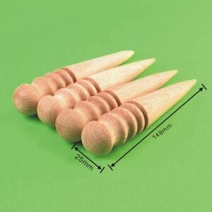 Deri Kenarı Perdahlama Ahşap Gürgen Ağacı 1 Adet Deri El Aleti