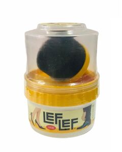 Leflef Hazır Krem Ayakkabı Boyası 60ml 1 Adet Koyu Kahve