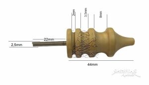 Dremel Şimşir Ağacı Deri Kenarı Perdah 1 Adet Deri El Aleti