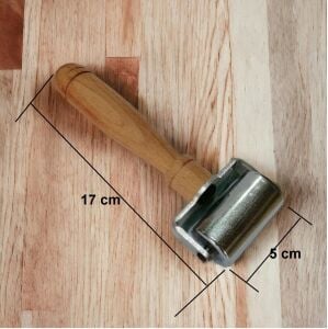 Yapıştırıcı Presleme Silindiri 5 cm Deri El Aleti