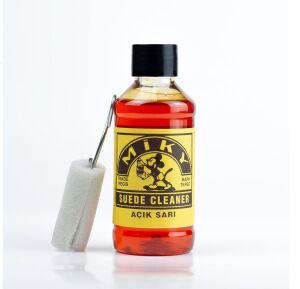 Miky Süet Nubuk Likit Ayakkabı Boyası 100ml Açık Sarı