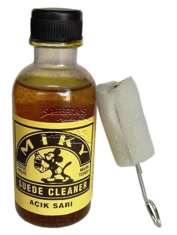 Miky Süet Nubuk Likit Ayakkabı Boyası 100ml Açık Sarı