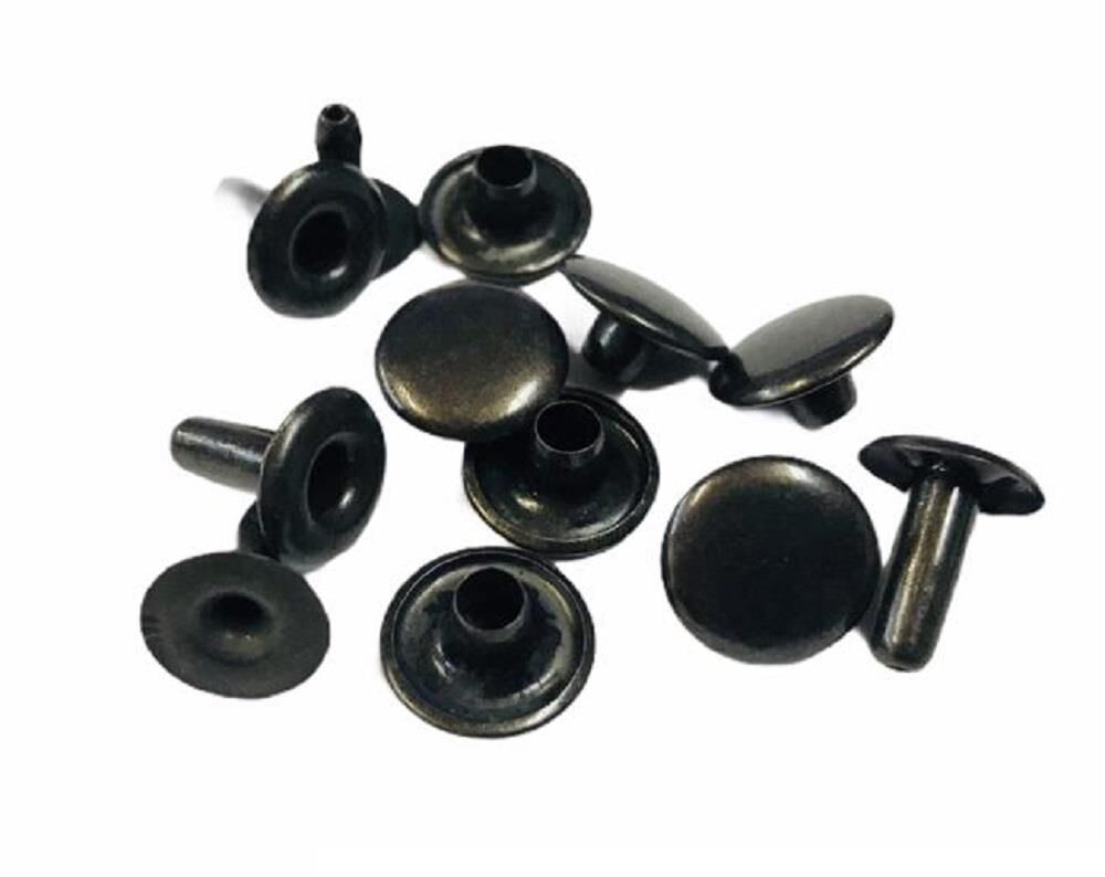 TOPTAN Perçin Rivet 75 no 1000 Adet (Leathercraft, Deri Hobi) Okside