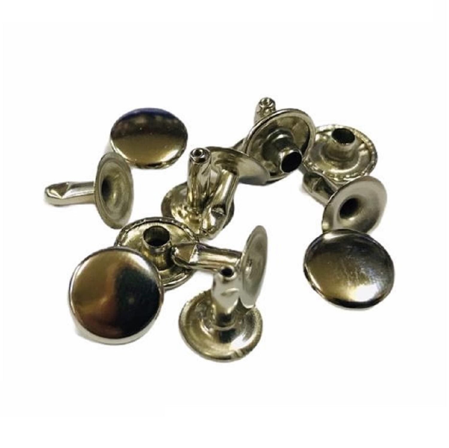 Perçin, Rivet, Toruk 123 no 11mm 30 Adet (Leathercraft, Deri Hobi) Nikel