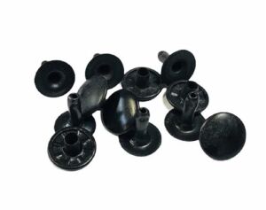 TOPTAN Perçin, Rivet, Toruk 123 no 1000 Adet (Leathercraft, Deri Hobi) Antik Kahve