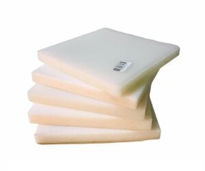 Kesim Takozu Pres Takozu 2x20x20 Beyaz 1 Adet Deri El Aleti