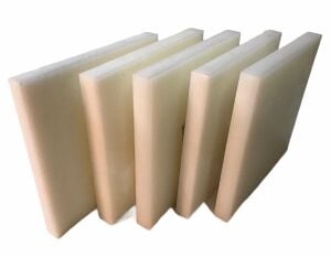 Kesim Takozu Pres Takozu 2x20x20 Beyaz 1 Adet Deri El Aleti