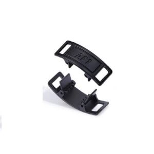 TOPTAN SRTfootcare METAL Kilitli TakBırak Ayakkabı Bağcık Kilidi 25 Çift Beyaz