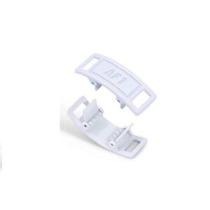 TOPTAN SRTfootcare METAL Kilitli TakBırak Ayakkabı Bağcık Kilidi 25 Çift Beyaz