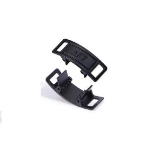 TOPTAN SRTfootcare METAL Kilitli TakBırak Ayakkabı Bağcık Kilidi 25 Çift Siyah