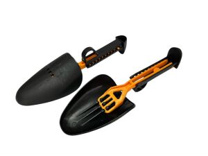 SrtFootCare Plastik Ayarlı Ayakkabı Kalıbı 39-44 Turuncu Siyah 1 Çift