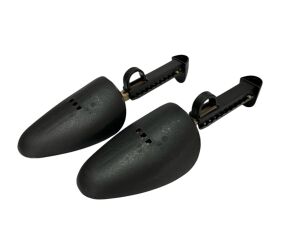 SrtFootCare Plastik Ayarlı Ayakkabı Kalıbı 39-44 Krem Siyah 1 Çift