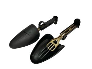 SrtFootCare Plastik Ayarlı Ayakkabı Kalıbı 39-44 Krem Siyah 1 Çift