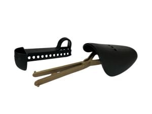 SrtFootCare Plastik Ayarlı Ayakkabı Kalıbı 39-44 Krem Siyah 1 Çift