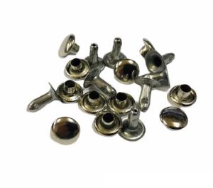 TOPTAN Perçin Rivet 33 no 2000 Adet (Leathercraft, Deri Hobi) Nikel