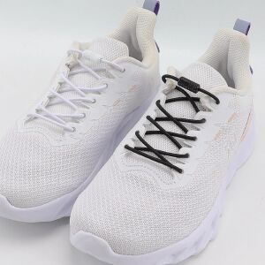 SRTfootcare Akıllı Vidalı Kilitli Elastik Outdoor Ayakkabı Bağcığı Yuvarlak 100cm 1 Çift