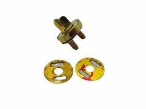 TOPTAN Çanta Mıknatısı 100 Adet 18mm Deri El Aleti