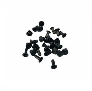 TOPTAN Perçin Rivet 0 no 2000 Adet (Leathercraft, Deri Hobi) Nikel