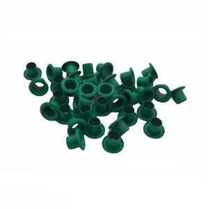 Renkli Boyalı Kapsül & kuşgözü 2 no 170 Adet  (Alt Pul Dahil Değildir) Açık Yeşil