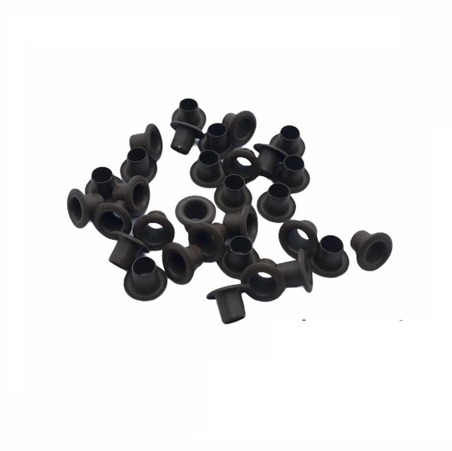 Renkli Boyalı Kapsül & kuşgözü 2 no 170 Adet  (Alt Pul Dahil Değildir) Kahverengi