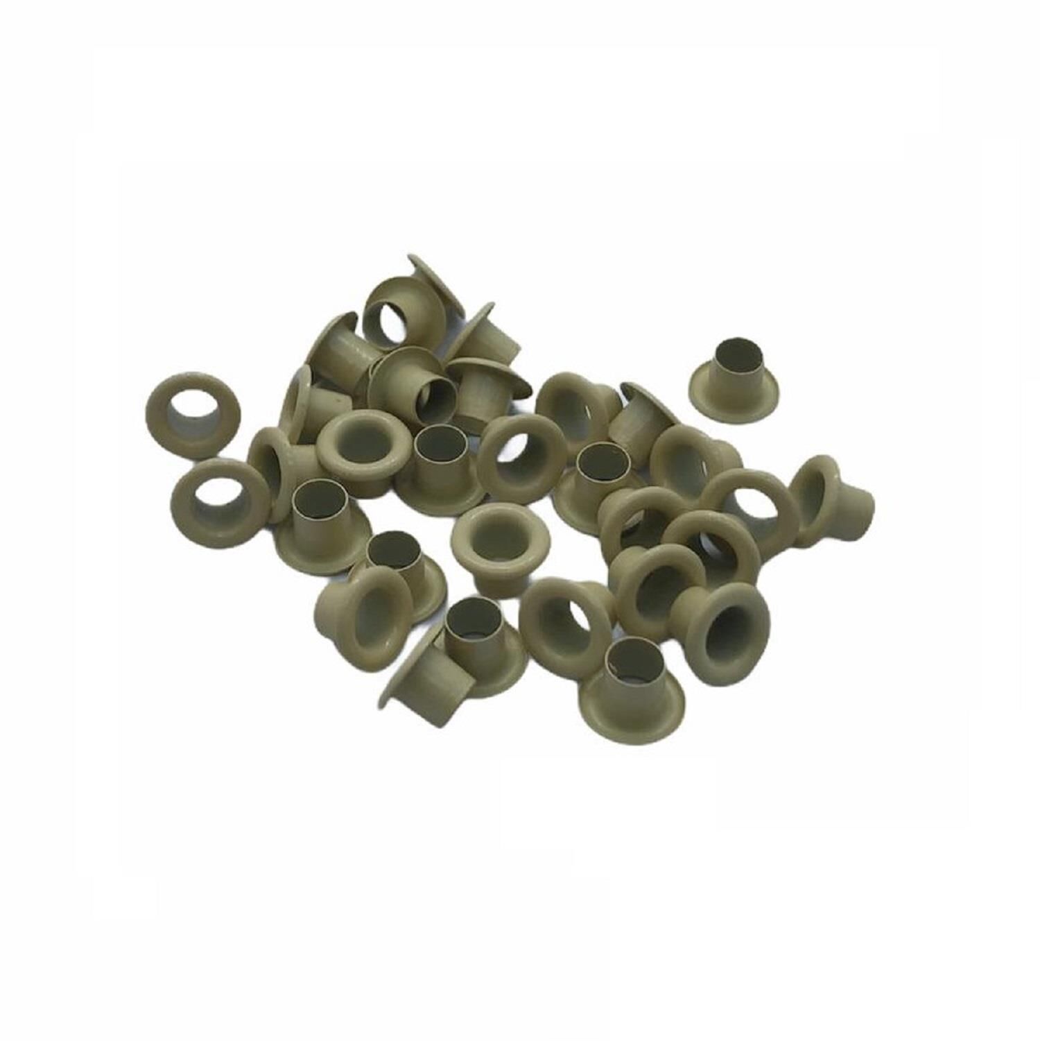 Renkli Boyalı Kapsül & kuşgözü 2 no 170 Adet  (Alt Pul Dahil Değildir) Krem