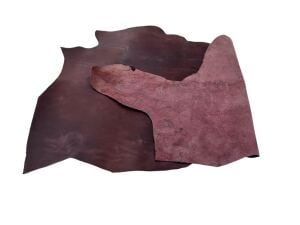 Bordo Efekt Parça Crazy Deri 1,2-1,4 mm Arası 44 Desi