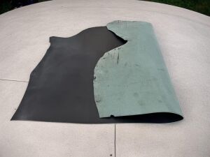 Panel Kesim Vaketa Deri 1,4mm-1,6mm Siyah Renk