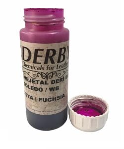 Derby Vejetal Vaketa Deri Boyası Doledo/WB 100ml 1 Adet (Leathercraft, Deri Hobi) Fuchsia - Fuşya