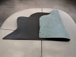 Panel Kesim Vaketa Deri 1,8mm-2mm Siyah Renk