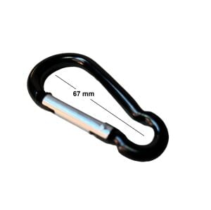 SRTfootcare Dağcı Kanca, Anahtarlık ve Çanta Kancası Armut Model No:67 1 Adet Nikel