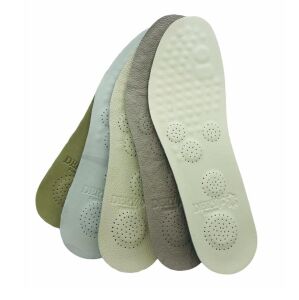 DERY Anatomik 5 Nokta Ortopedik Deri Ayakkabı Tabanı Bej-krem 1 Çift Bej Krem - 37-38